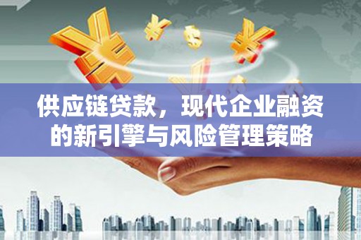 元谋供应链贷款，现代企业融资的新引擎与风险管理策略