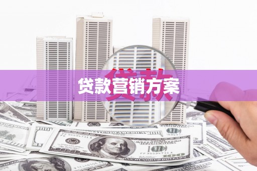 元谋贷款营销方案