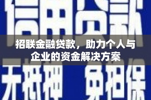 元谋招联金融贷款，助力个人与企业的资金解决方案