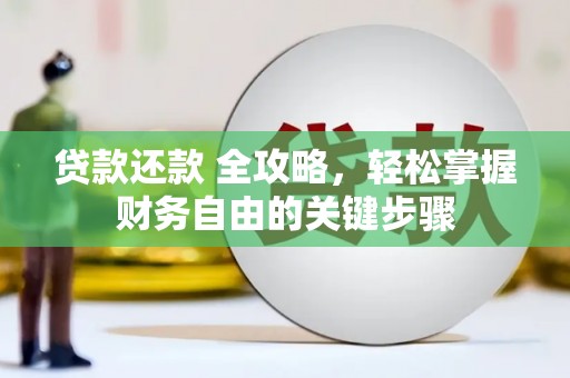 元谋贷款还款 全攻略，轻松掌握财务自由的关键步骤