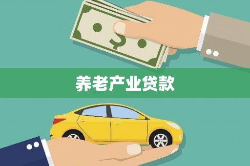 元谋养老产业贷款