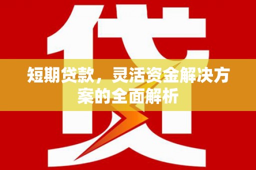 元谋短期贷款，灵活资金解决方案的全面解析