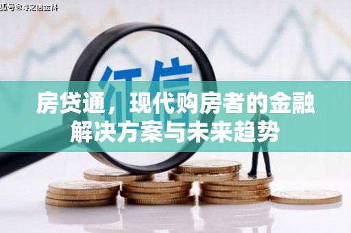 元谋房贷通，现代购房者的金融解决方案与未来趋势