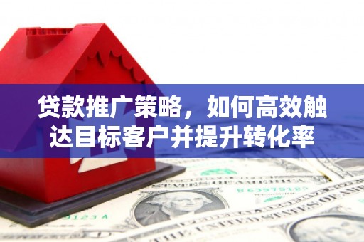 元谋贷款推广策略，如何高效触达目标客户并提升转化率