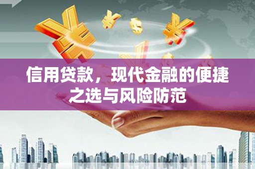 元谋信用贷款，现代金融的便捷之选与风险防范