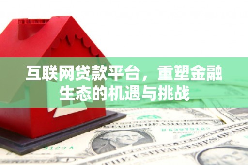 元谋互联网贷款平台，重塑金融生态的机遇与挑战