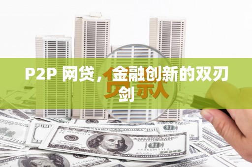 元谋P2P 网贷，金融创新的双刃剑