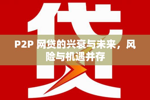元谋P2P 网贷的兴衰与未来，风险与机遇并存