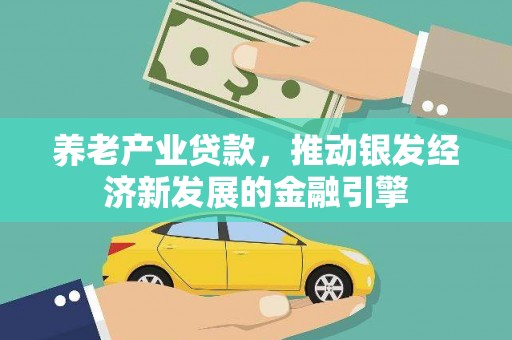 元谋养老产业贷款，推动银发经济新发展的金融引擎