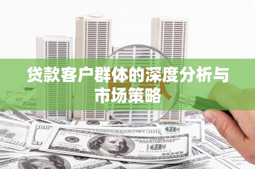 元谋贷款客户群体的深度分析与市场策略