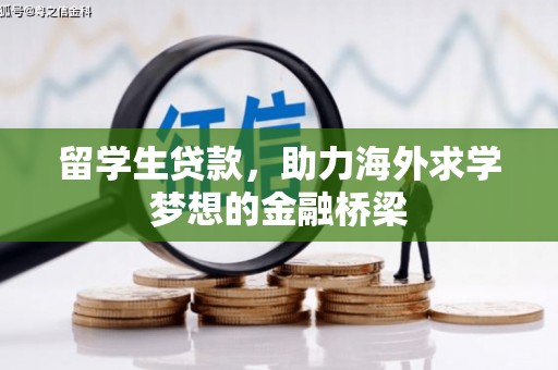 元谋留学生贷款，助力海外求学梦想的金融桥梁