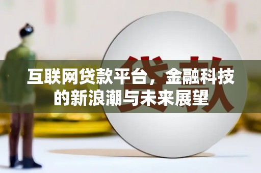 元谋互联网贷款平台，金融科技的新浪潮与未来展望