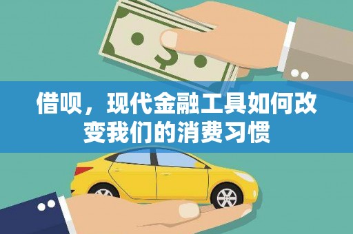 元谋借呗，现代金融工具如何改变我们的消费习惯