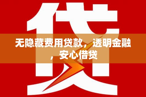 元谋无隐藏费用贷款，透明金融，安心借贷