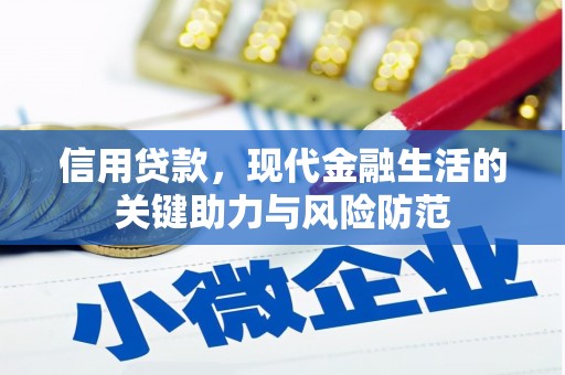 元谋信用贷款，现代金融生活的关键助力与风险防范