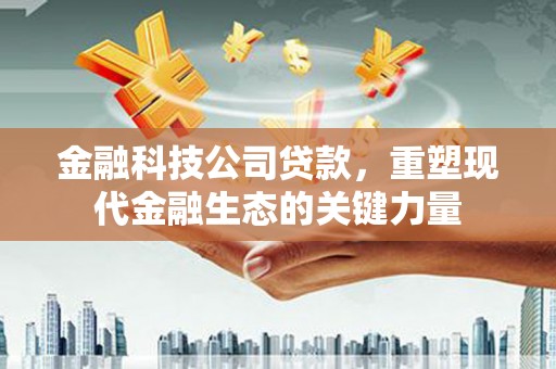 元谋金融科技公司贷款，重塑现代金融生态的关键力量
