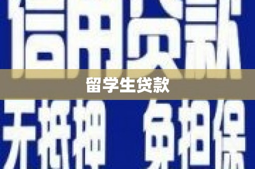 元谋留学生贷款