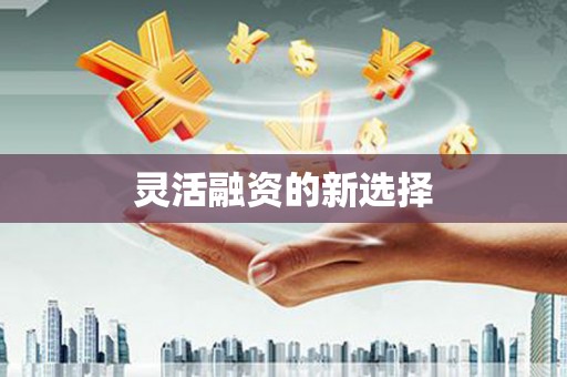 元谋灵活融资的新选择