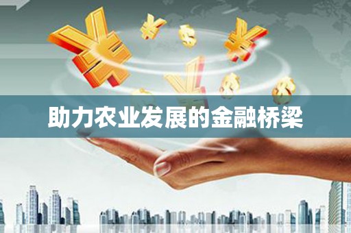 元谋助力农业发展的金融桥梁