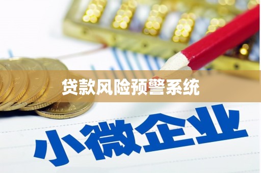 元谋贷款风险预警系统